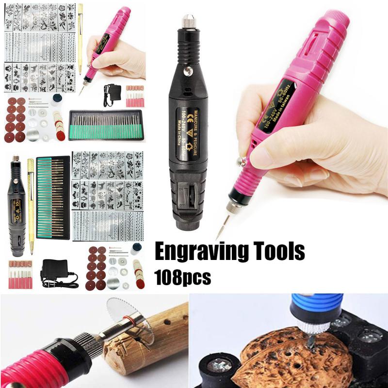 Electric Drill Micro Engraver Etching Pen USB Woodworking Engraving Pen DIY For Jewelry Metal Glass Corded Drill Engraving Pen