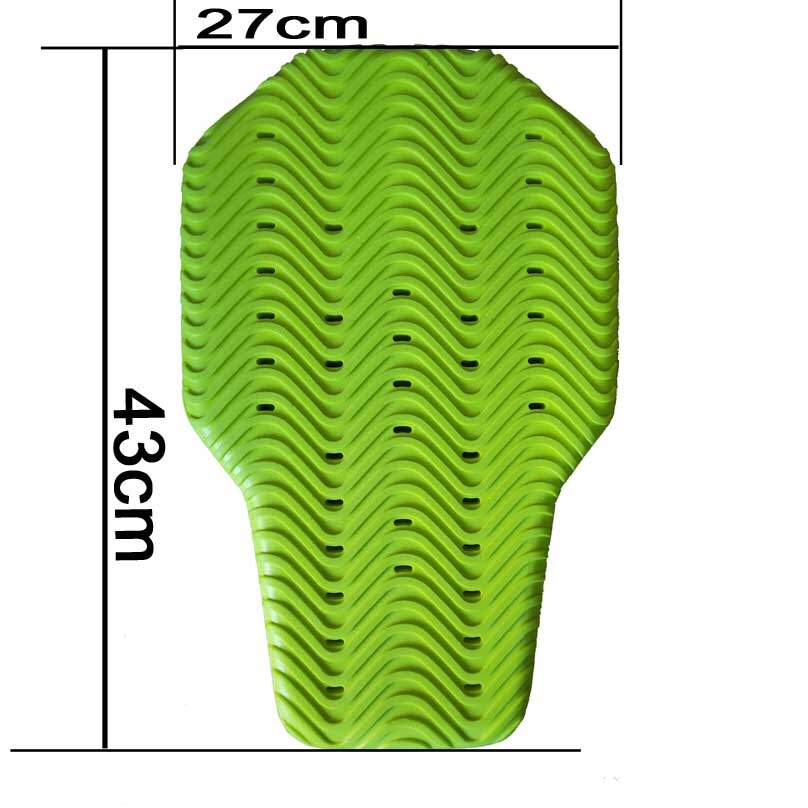 Motorcycle Knee Pad Men Protective Gear Knee Knee Protector For elbow For coccyx shoulder hip bone Equipment Gear Motocross: For back 108 green