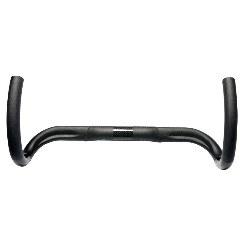 Carbon Fiber Handlebar Ultralight Road Bike Integrated Handlebar Triathlon Matt Black Carbon Bent Bar 31.8*380/400/420/440/460mm