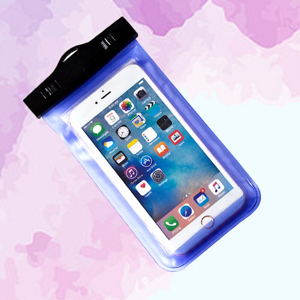 Universal Waterproof Phone Pouch with Sensitive and Transparent TPU Screen WaterProof Snowproof Shockproof Cell Phone