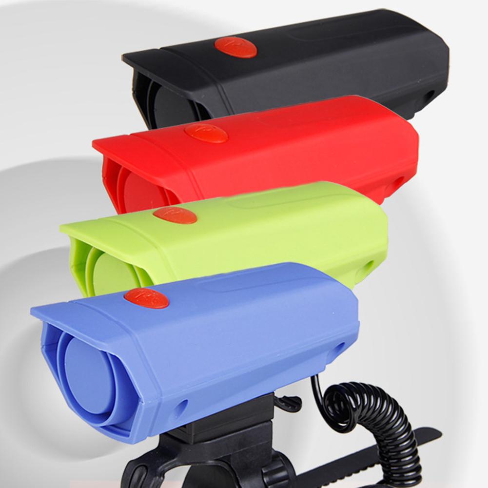 Fiets fietsstuur elektrische bel led licht fietsen regendicht luide claxon ring fietstoeter sirene alarmbel ridi accessoires
