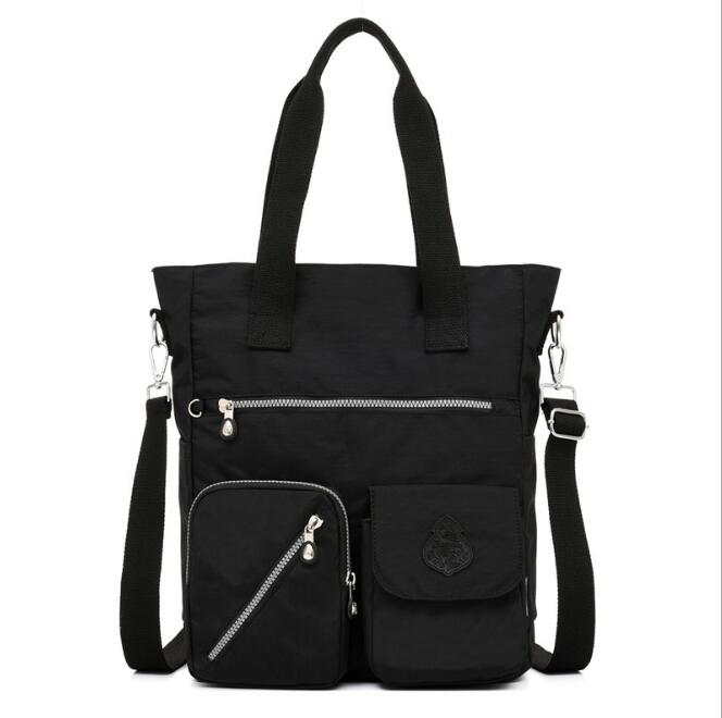 Mummy Bag Diaper Bags Portable Backpack Maternity Nappy Bag Mother Large Handbag Multifunction: BXY081G-black