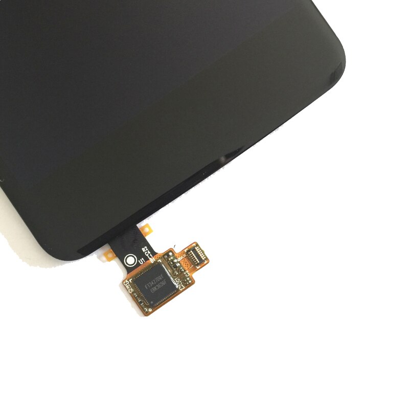 Original LCD For LG K8 X240 LCD Display Touch Screen Digitizer with Bezel Frame Full Assembly Black White