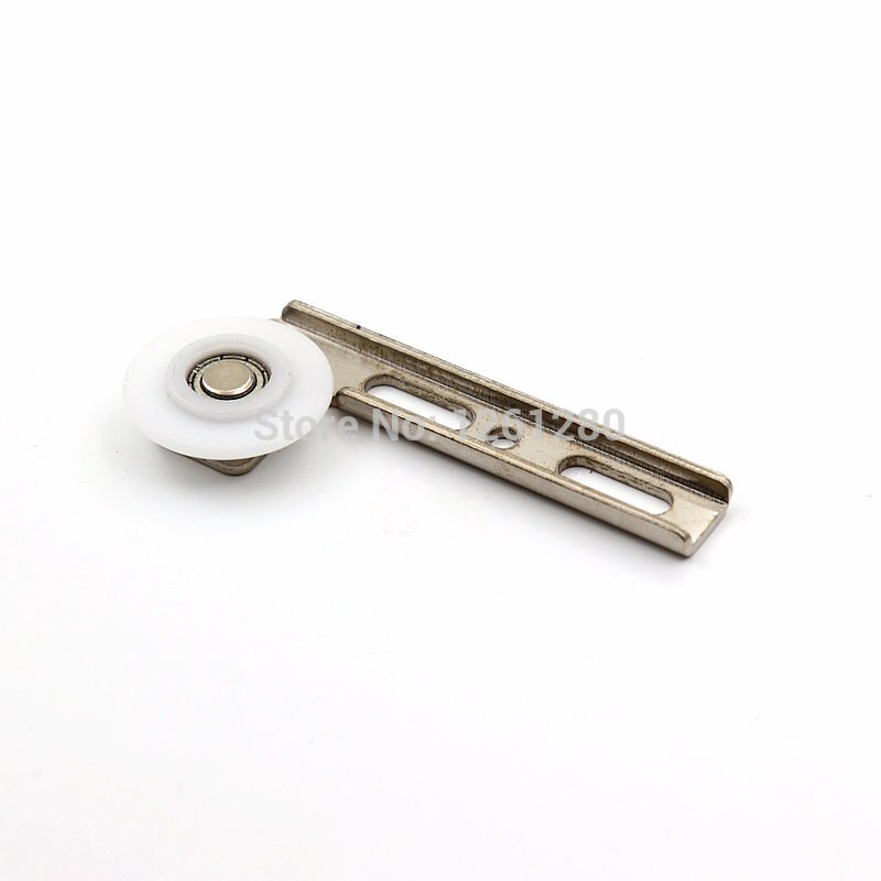 wardrobe furniture caster side-mounted pulley sheave pulley closet drawer External mounting cabinet pulley sliding door wheel
