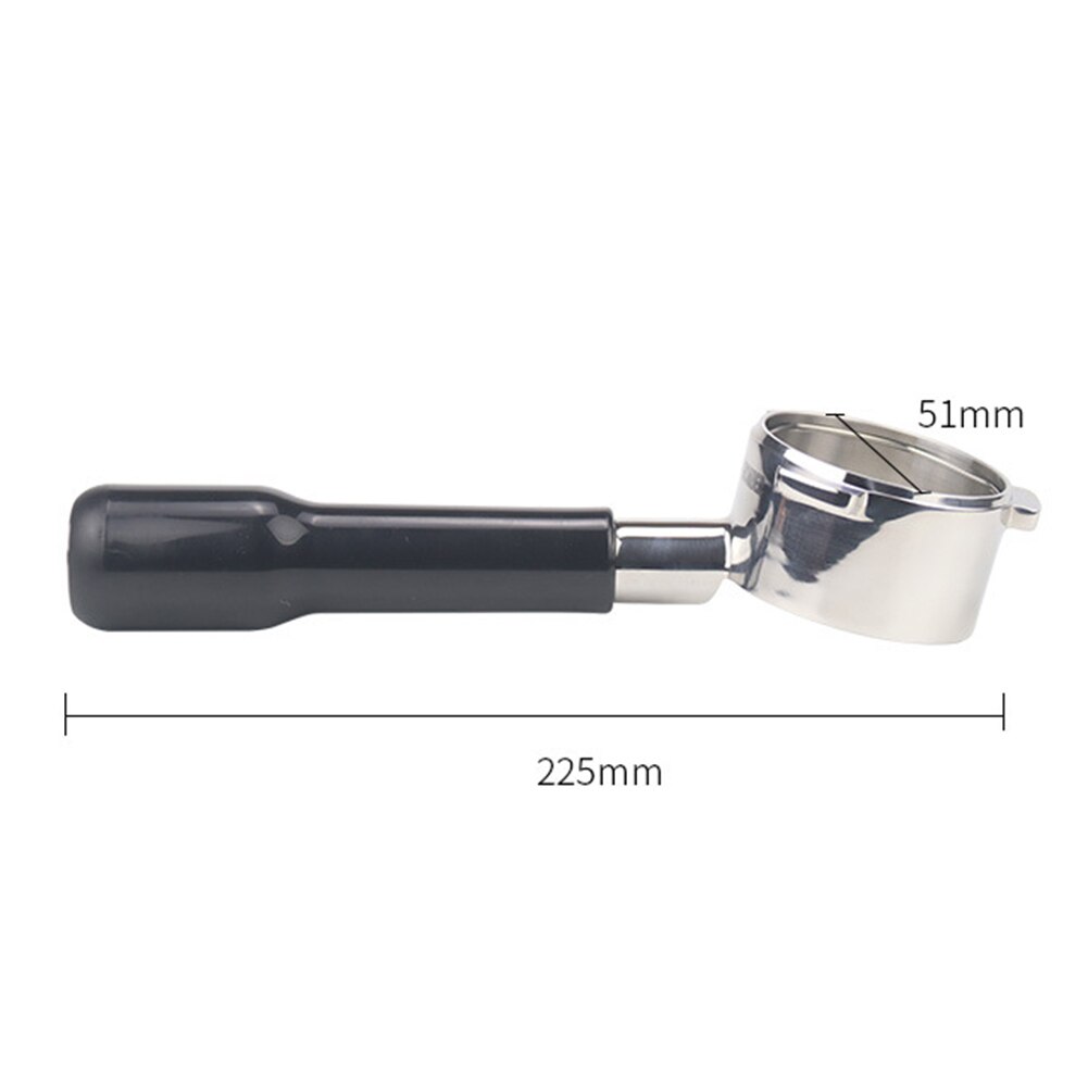 Trenettingsfilter til delonghi  ec680/685 51mm bunnløs kaffemaskin porta-filter filterkurvnett