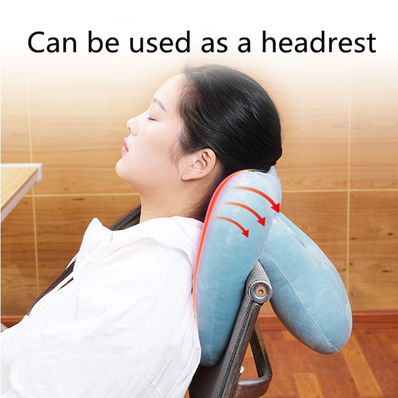 Oreiller de bureau multifonction pour dormir, voyage, Portable, innovant, corps, dos, pliable, protection du cou