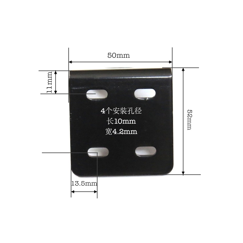 For 29mm diameter DC motor bracket 775 750 DC Motor Metal stents holder support/stand Dc motor bracket base 90 degrees thick 3MM