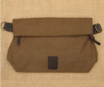 Mannen Canvas Messenger Bag Vintage heren Reistassen Merken Mannelijke Grote Capaciteit Schoudertassen voor Tiener: Coffee