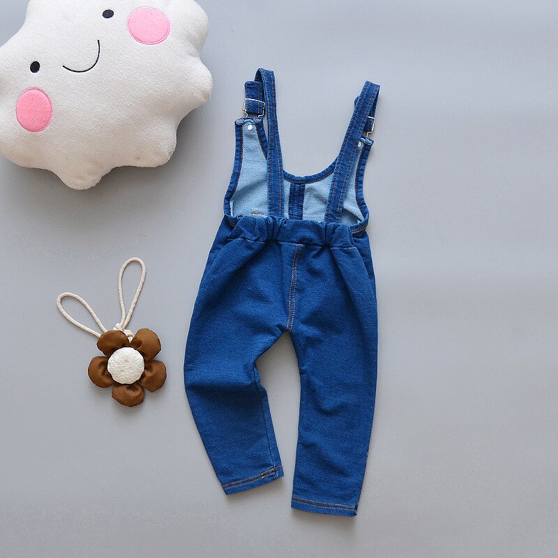 2019 nuovo bambino di modo del ragazzo e una ragazza tuta di vendita calda bambini camici del denim dei bambini del ragazzo dei jeans mutanda delle ragazze dei jeans pantaloni