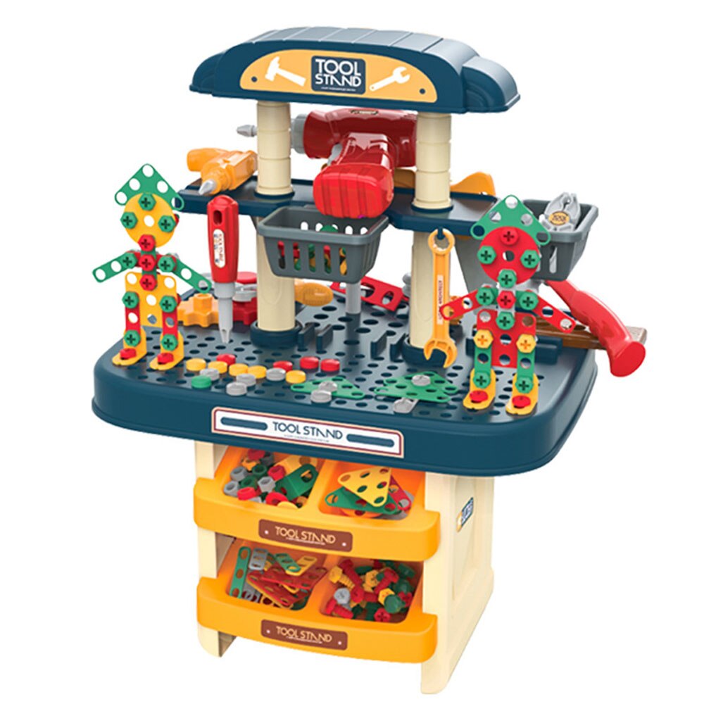 Kinderen Schroef Schroef Montage Speelgoed Voor Jongen Puzzel Brain 4 Demontage En Montage Hands-On Multifunctionele Toolbox Kids Gereedschap