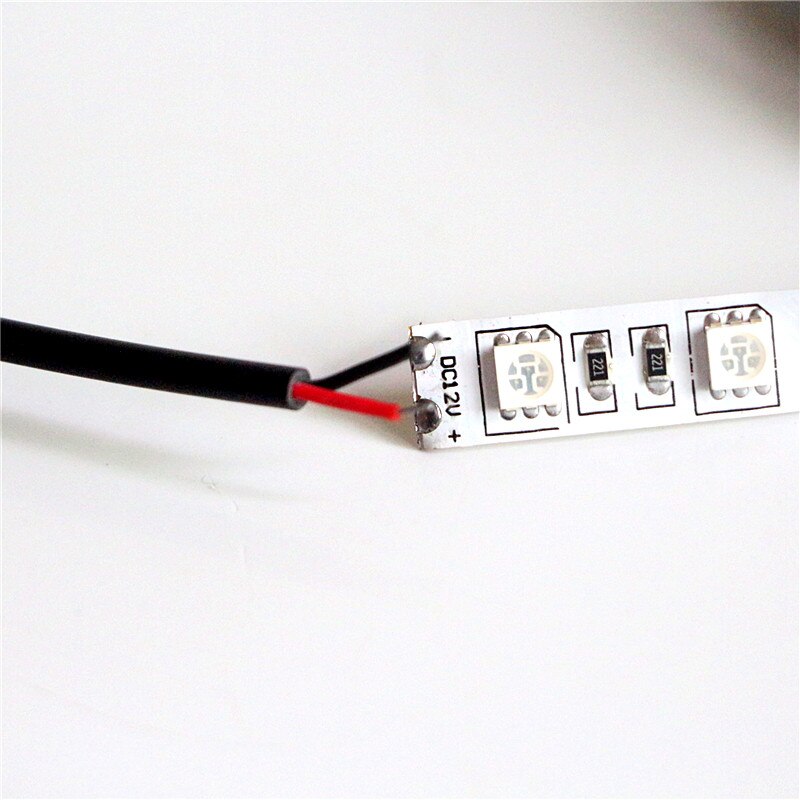 50 cm 100 cm USB LED Connector Kabel lijn 2pin USB Socket Power Sluit Wire Connectoren voor DC5V Enkele Kleur LED Strip Verlichting