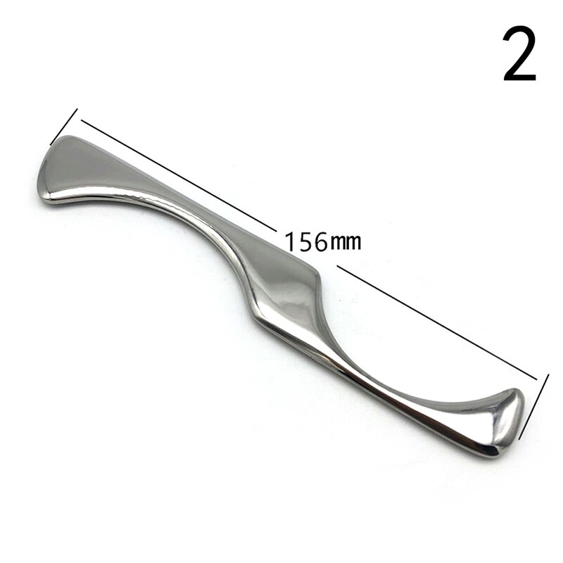 Stainless Steel IASTM Therapy Massage Tools Deep Tissue Muscle Mssager Fascia Recovery Guasha Scraping Care Gua Sha Massage Tool: 2