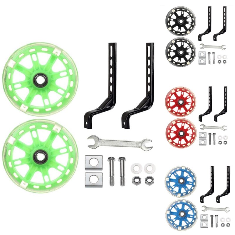 Sykkel dempet trening hjul for 12 14 16 18 20 tommers single speed sykkel stabilisator