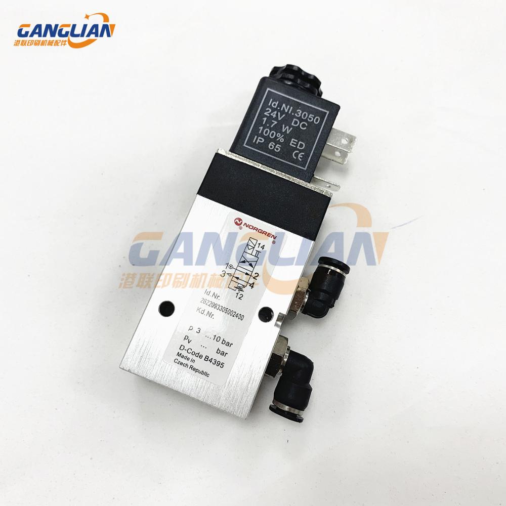 1 piece Heidelberg Machine 98.184.1051 Solenoid Valve 61.184.1051