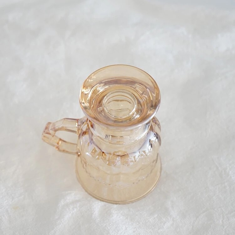 Heavy Beer Glasses with Handle Glass Steins Traditional Beer Mug Glasses Coffee Tea veryday Drinking Glasses Cocktail