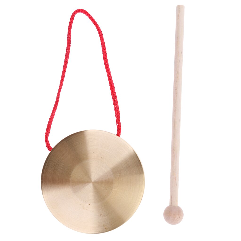Metal Gong Chinese Traditional Musical Instrument Toy Cymbal Educational Toy