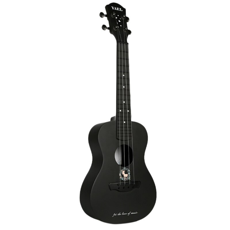 YAEL 23Inch Carbon Fiber Ukulele Kids Ukulele Uke Hawaii Mini Guitar for Kids Adults and Beginners: Default Title