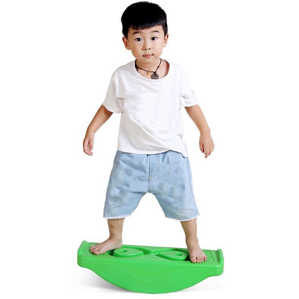 Balance Board Portable Sport Outside Kids Children Balance Board Garden Rocking Seesaw Workout