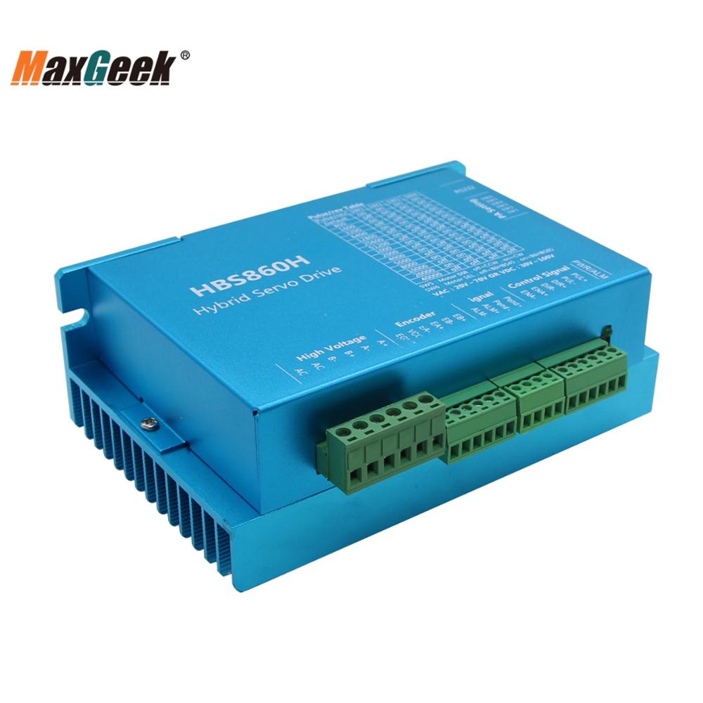 Maxgeek hbs 860h hybrid servodriver 1000 omdr./min. 86 serier lukket sløjfe trinmotor driver