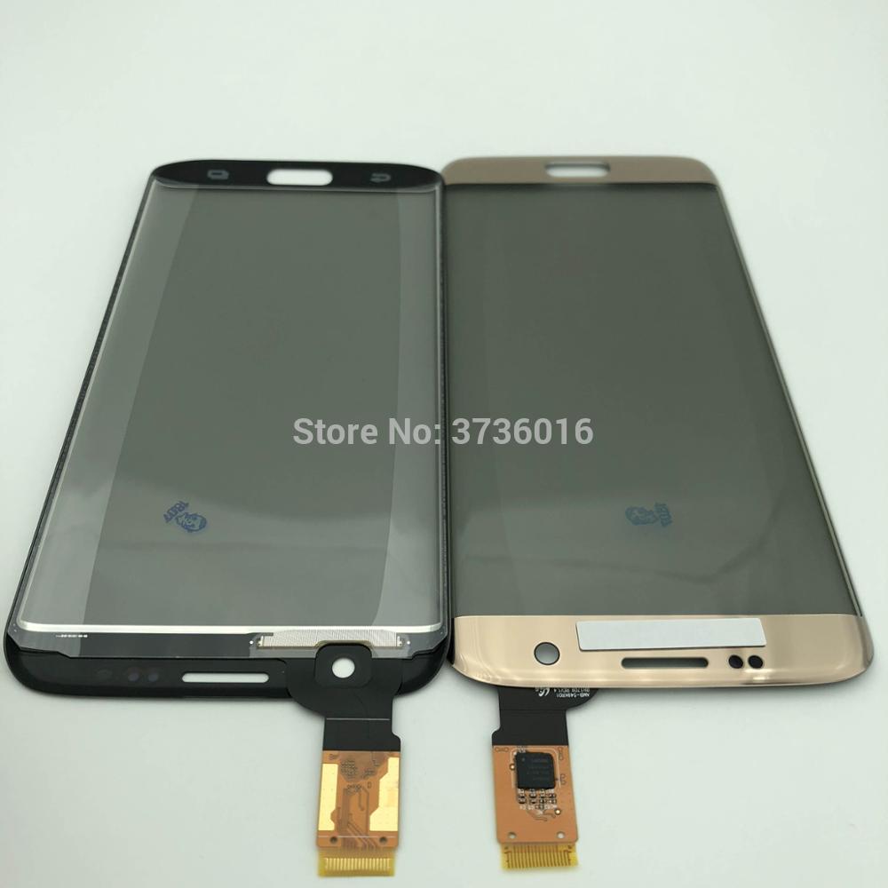 For Samsung S7 edge Touch Screen Polarizer Replacement Parts glass with touch with polarizer for Galaxy G935 lcd touch screen