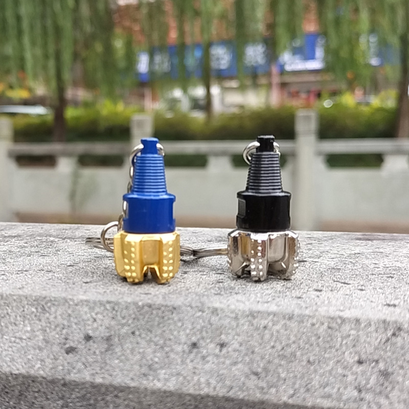 Oilfield Gear Boren Stijl Sleutelhanger Ring Houder Creatieve Metalen Auto Hanger Sleutelhanger Olie Werknemer Souvenir Sieraden