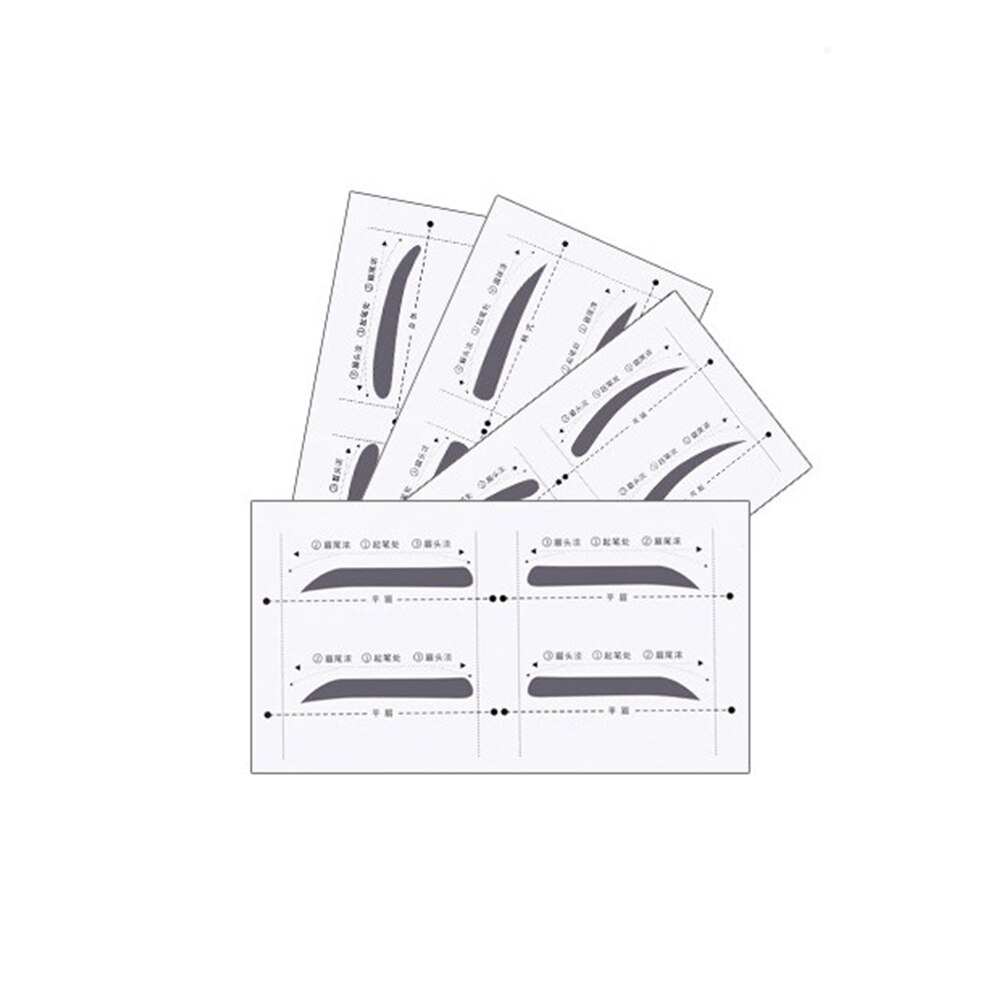 Forma delle sopracciglia stampino per Le Frecce Fare su Strumenti 16 pz Forma delle Sopracciglia Attrezzi strigliatura e tolettatura kit di stampino Delle Donne Strumenti di Bellezza Accessori