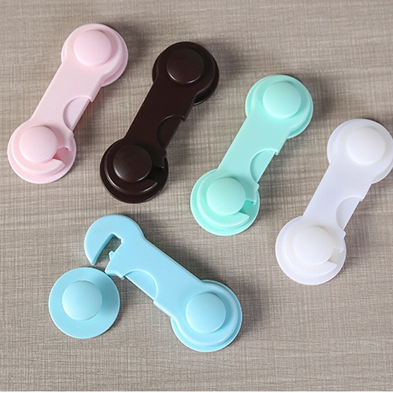2pcs/10pcs/5pcs/lot baby protection baby safety lock child safety kids Door plastic drawers cabinet Refrigerator Window Closet