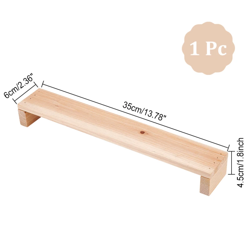 Wood Artist Leaning Bridge Hand Wrist Leaning Bridge Hand Drawing Stand Wrist Rest Wood Bridge Tool for DIY Ceramic Clay Tools: Default Title