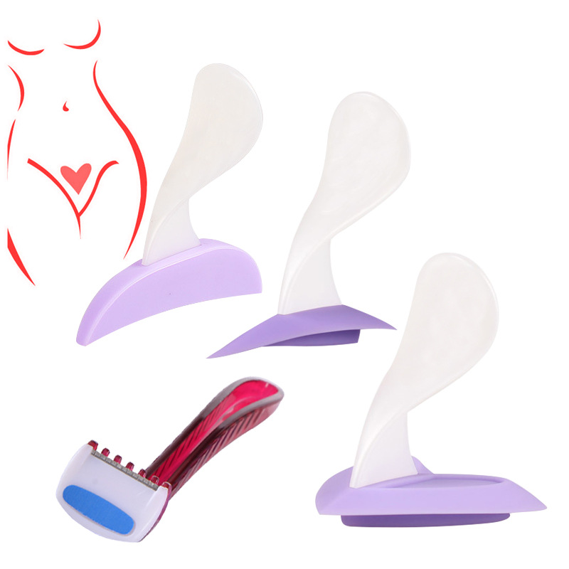 For Women Bikini Dedicated Privates Shaving Stencil Sexy Female Pubic Hair Razor Intimate Shaping Beauty Device Tool
