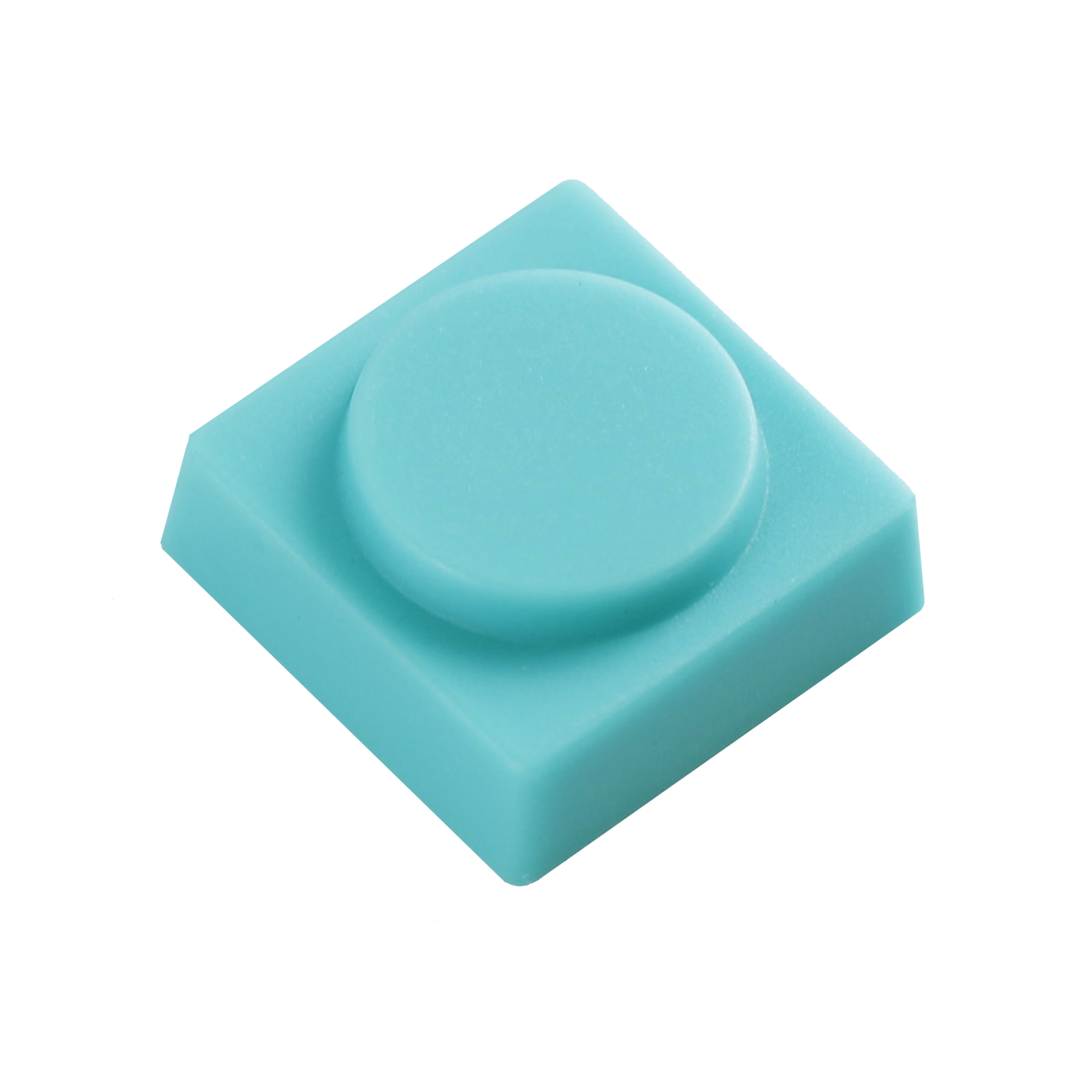 16pcs Blocks Bricks Low Profile Keycaps PBT Transparent Frosted Keycap for MX Mechanical Keyboard: Khaki