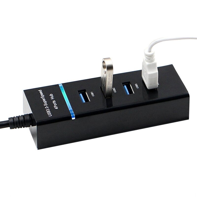 1 Stck USB 3,04 Hafen Hub Hub Computer USB Multi-Schnittstelle Splitter & 1 einstellen Bluetooth 5,0 USB-Absender empfänger