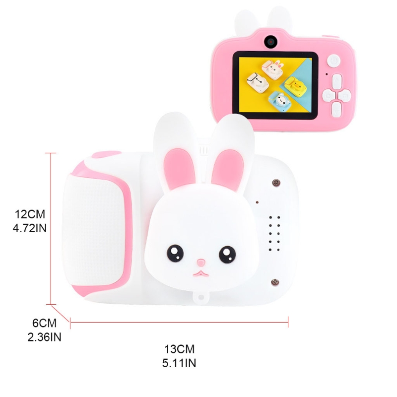 2.0’’ IPS Screen Time Lapse Function Cartoon Video Camera Camcorder 1080P Toy Video Camera AI Focus Mini Digital Camera
