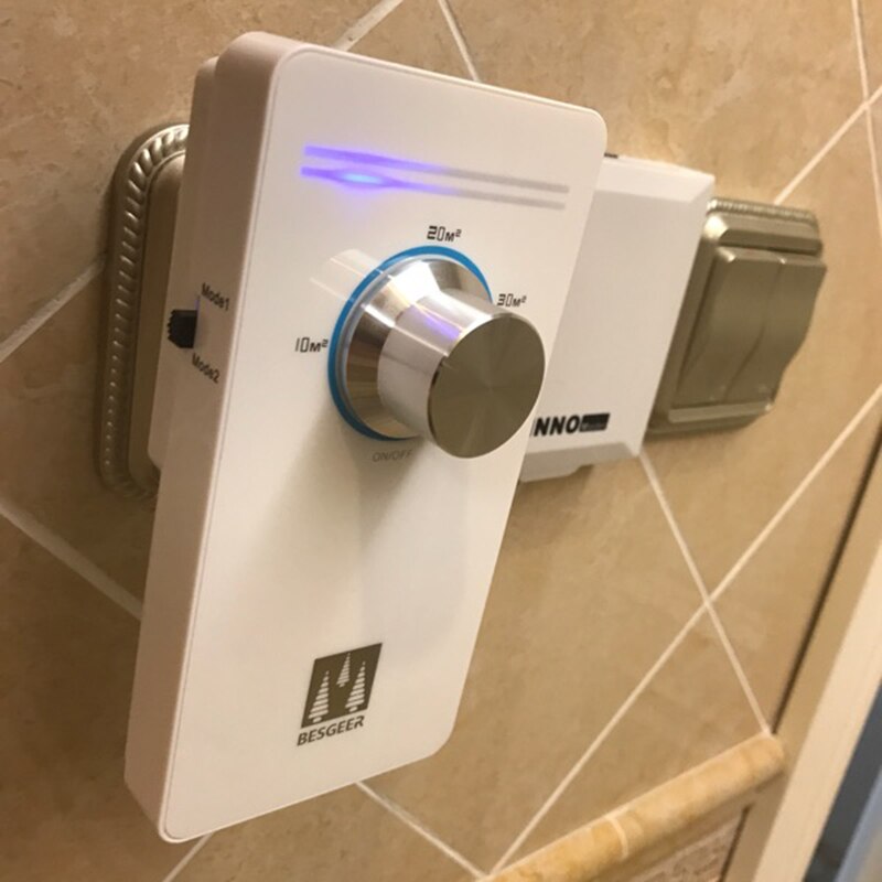 Luftrenser ud over formaldehyd husholdnings ozon maskine køkken badeværelse toilet deodorant desodoriserende desinfektion: Brun