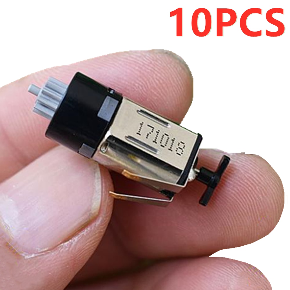 Metalen Borstel 10Mm Planetaire Reductiemotor DC2.5V-5V M10 Precisie Motorreductor Met Rare Earth Sterke Magneet Voor Medische Apparatuur