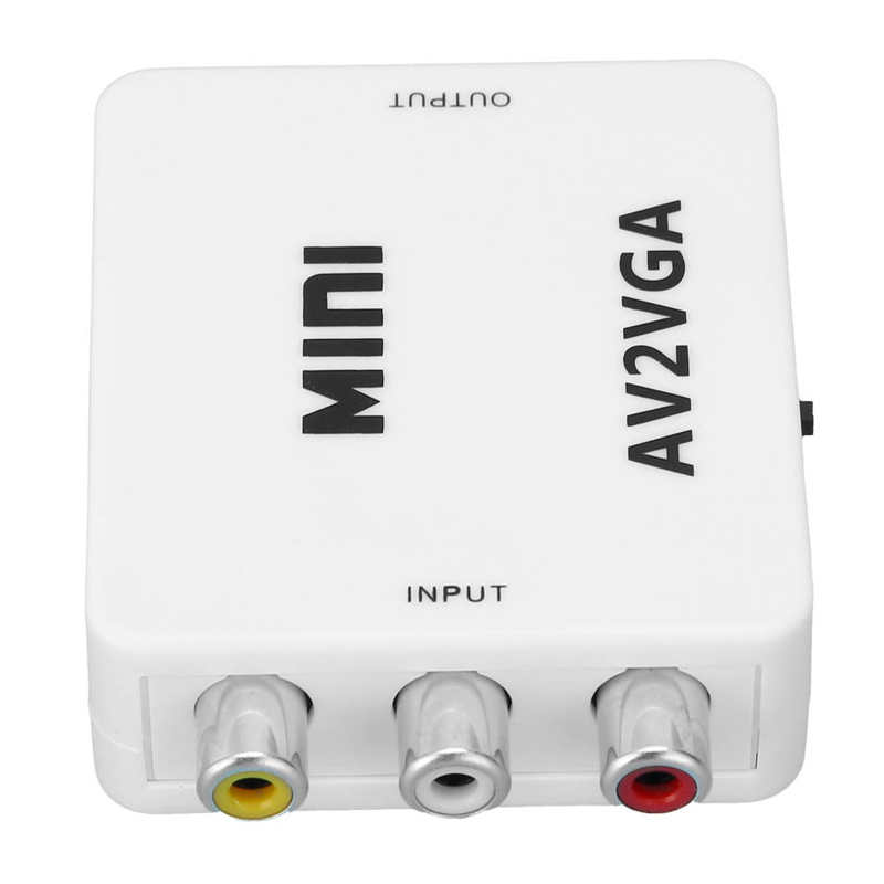 USB TV Tuner Cards memory card HD 1080P Mini Video Converter to VGA Computer to TV Video Adapter with Data Cable tv tuner