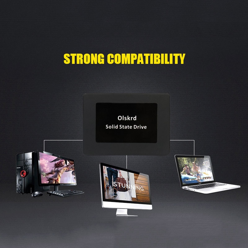 Olskrd SSD 64GB 2.5'' 128GB SSD 8GB 16gb Hard Disk TLC 32GB Internal Solid State Drive 64GB Laptop Computer Hard Drive