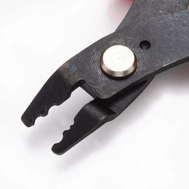 45# Steel Jewelry Pliers Crimping Plier Jewelry Making Tools 12.8x8.3x0.9cm