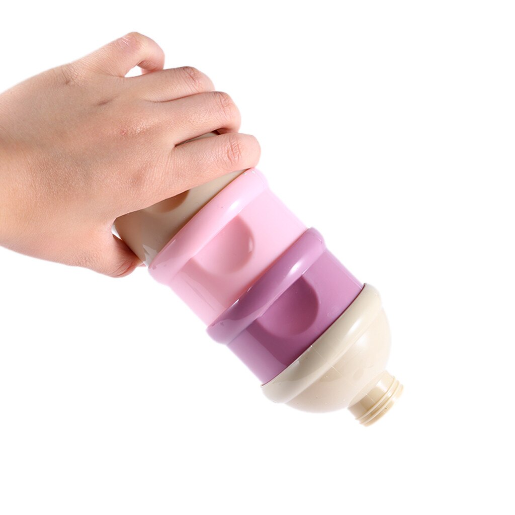 Baby Infant Portable Detachable Milk Powder Box Safety Baby Milk Powder Food Bottle Container Snack Practical Box