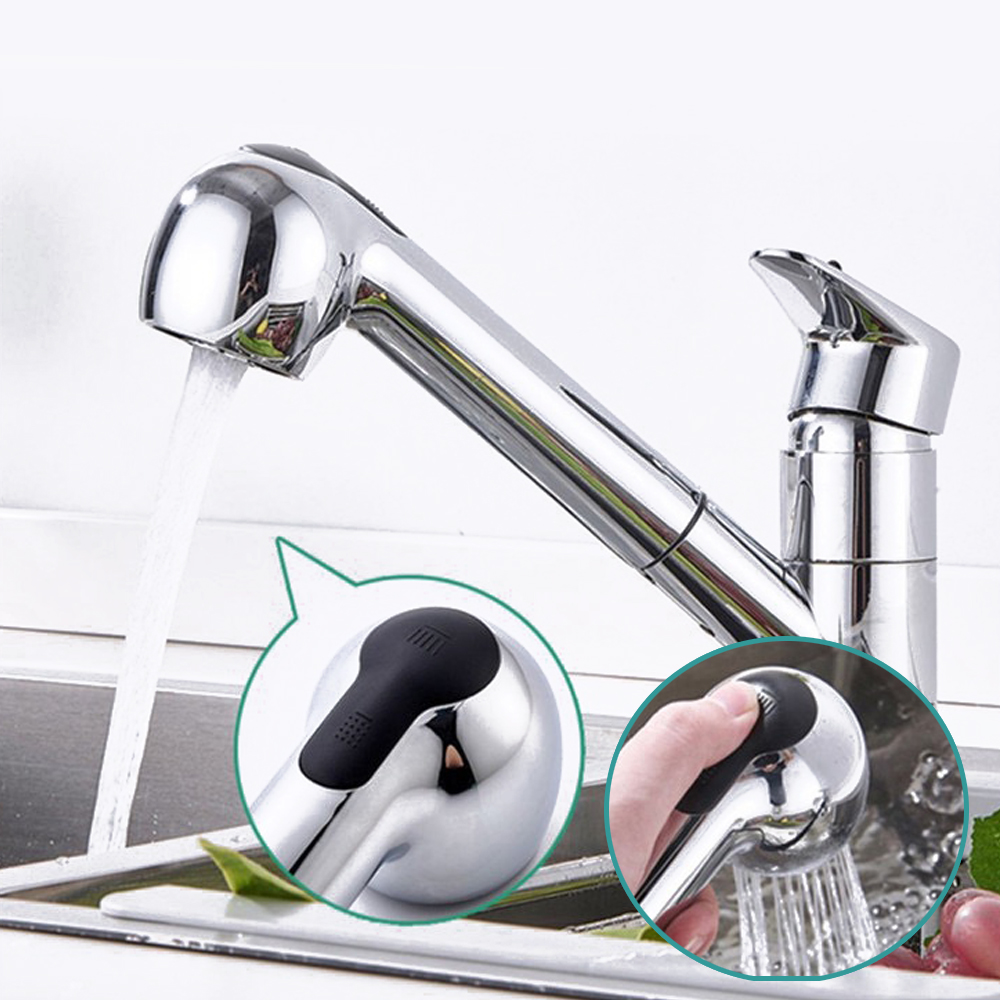 G1/2 Classic Kitchen Faucet Spray Shower Head Pull Out Spray Shower Nozzle Bathroom Sink Tap Mixer Replacement Accessory Spout