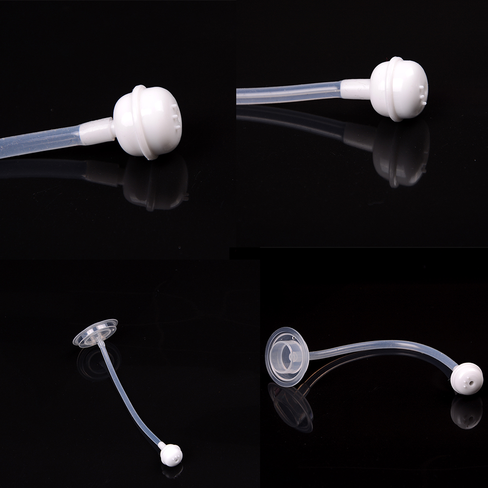 1pc Baby Fles Strokop Stro Accessoires Vervanging Brede Mond Kaliber Siliconen Voeden Accessoires