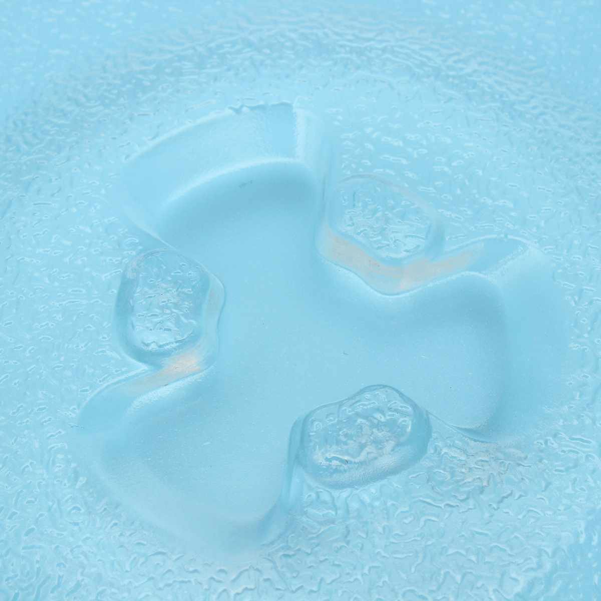 Plato giratorio de vidrio grueso de 270mm para horno microondas placa giratoria plana de tipo Y para Midea other Univeral