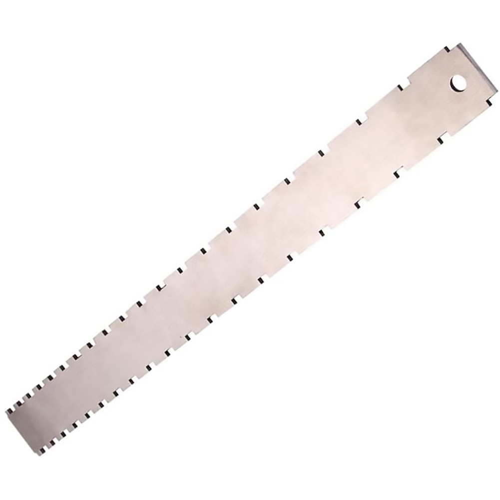 Guitar Neck Notched Straight Edge Ruler Stainless Steel Guitar Bass Fret Leveling Ruler Fret Rocker Guitar Level Luthier Tool
