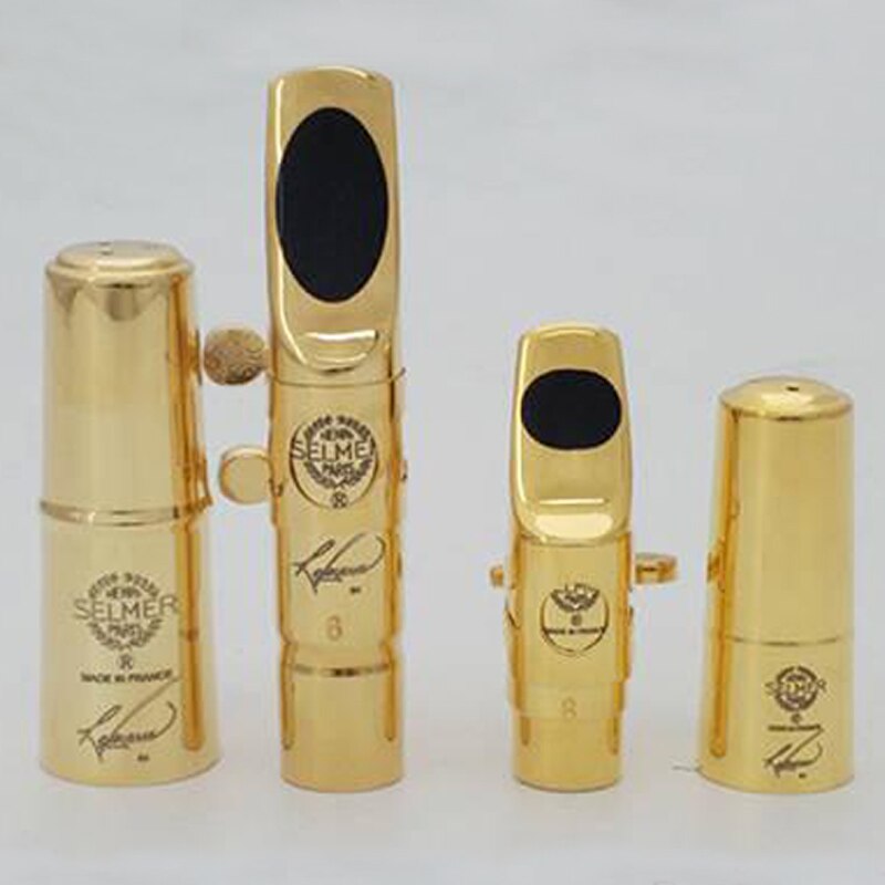 MFC Tenor Soprano Alto Saxophone Metal Mouthpiece R54 Gold Plating Sax Mouth Pieces Accessories Size 5 6 7 8 9