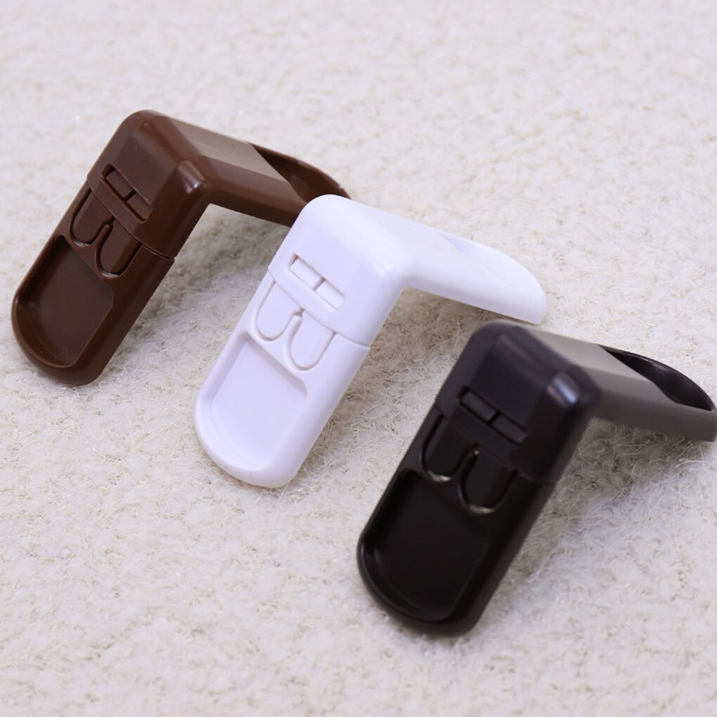 4Pcs Child Lock Protection Of Children Locking Doors For Children's Safety Kids Safety Plastic Lock For Child Infant Baby Locks