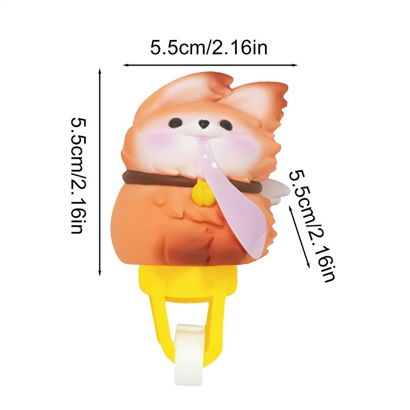 Scooteraccessoires voor kinderen Kinderfietsdecoratie Pinwheel Windmolen Compact Stijlvol Leuk Schattig Dierenornament voor motorfiets