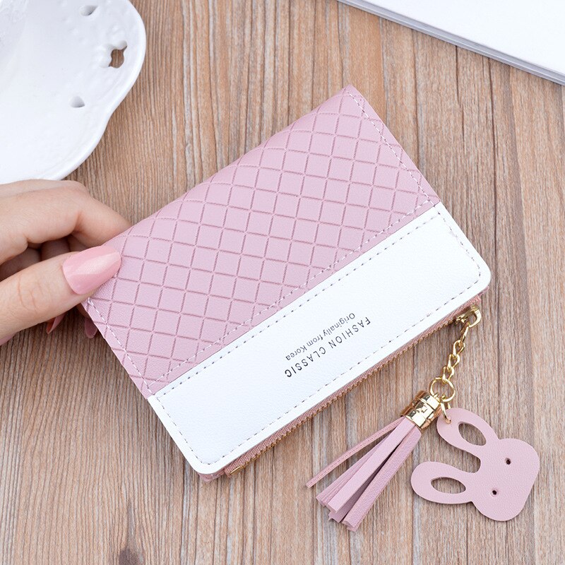 Yojessy Portemonnee Vrouwen Portemonnee Vrouwen Lange Lederen Vrouwen Portemonnee Rits Kaarthouder Portemonnees Portemonnee Vrouwelijke Portemonnee Clutch: C-1093 PINK