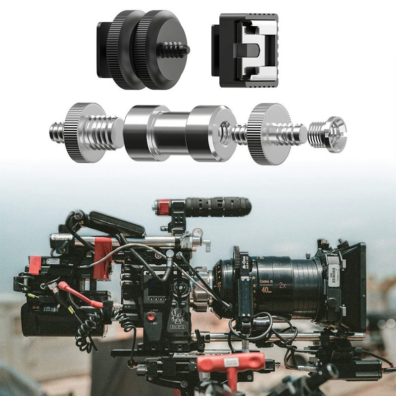 Kameraschrauben, , 22 stück, 1/4 zoll und 3/8 zoll adapter-gewindeschrauben, adapterhalterung, blitzschuhhalterung,  to 1/4er -set für kamera/t