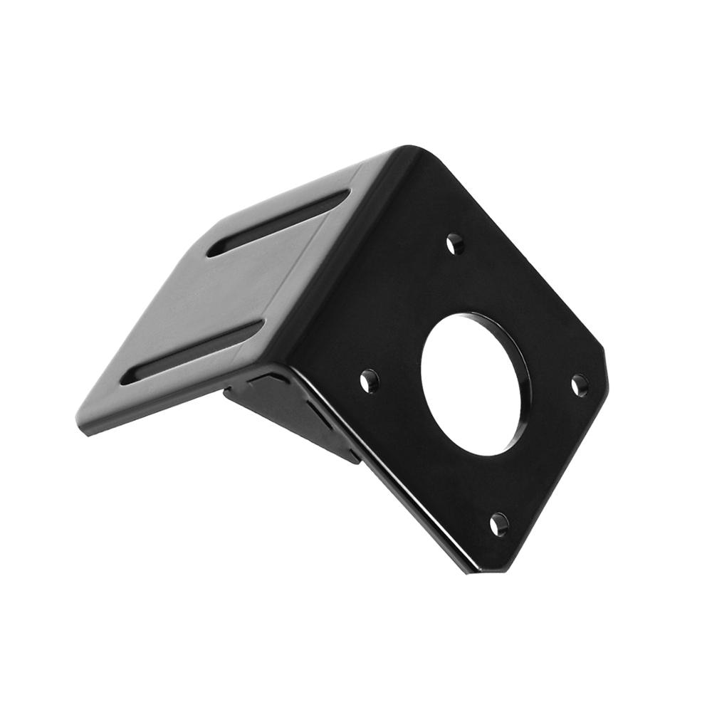 Soporte de Accesorios de Motor NEMA 17 Steppr soporte de montaje tipo L soporte de 42 punto de apoyo Motor de pasos Nema17 soporte de Motor