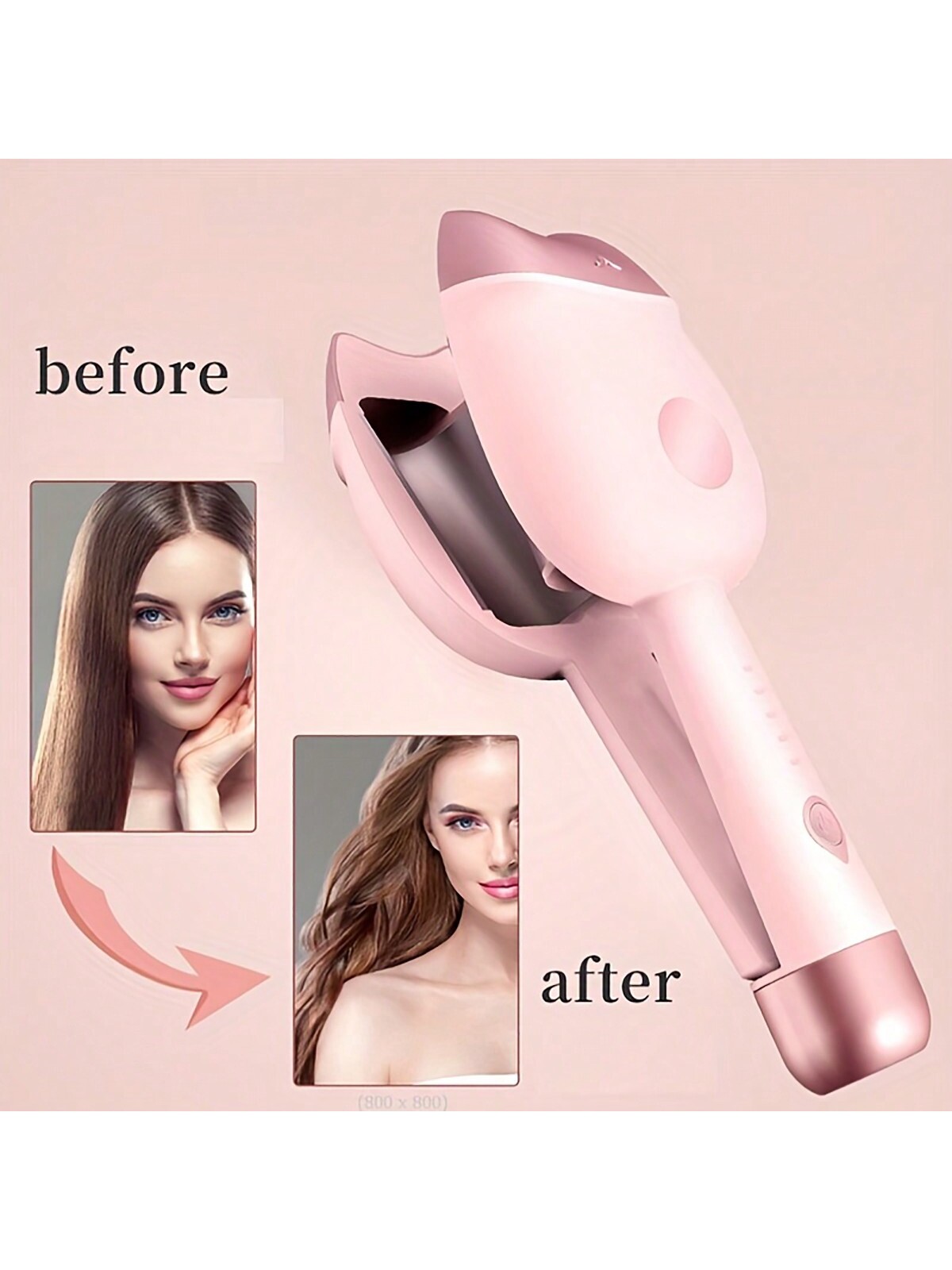 32mm Haar Krultang Keramische Krultang Grote Golf Diep Golvend Spalk Loempia's Elektrische Snelle Automatische Haarplaat Styling Tools