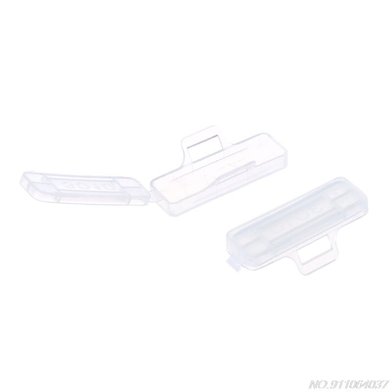 50pcs Waterproof Transparent Cable Sign Cards Label Display Identification Box N20 20